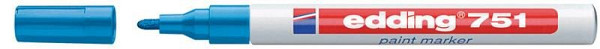 Edding Lakový popisovač 751 - světle modrý
