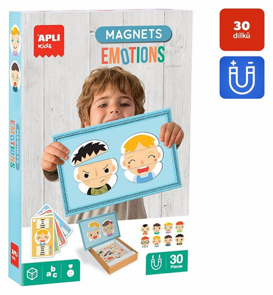 Edukační hra s magnety - Emoce