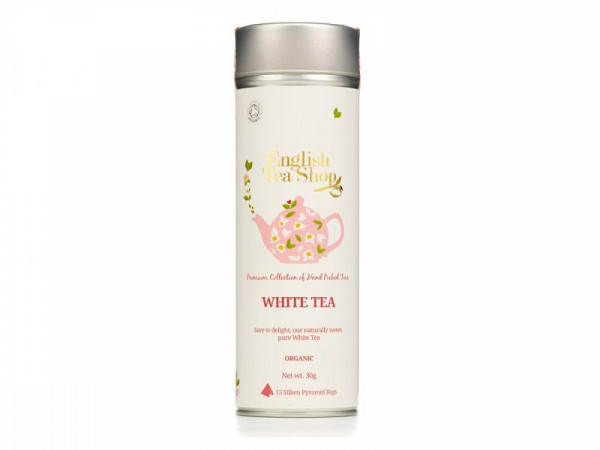 English Tea Shop Čaj Čistě bílý bio, v plechovce