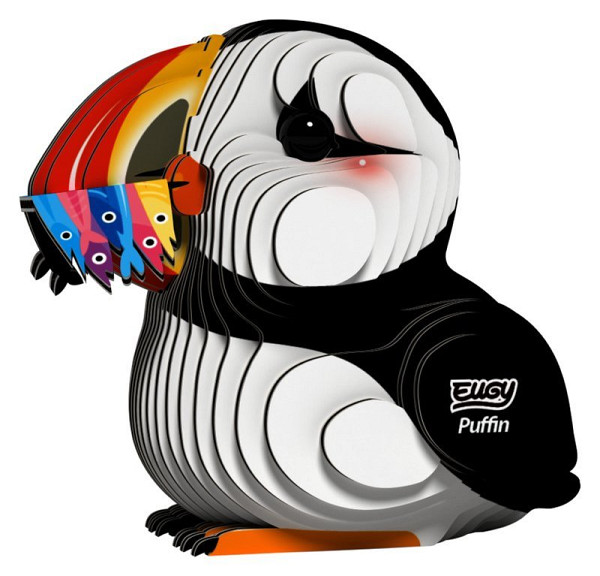 EUGY 3D kartonová skládačka - Papuchalk