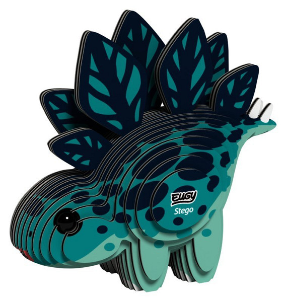 EUGY 3D kartonová skládačka - Stegosaurus