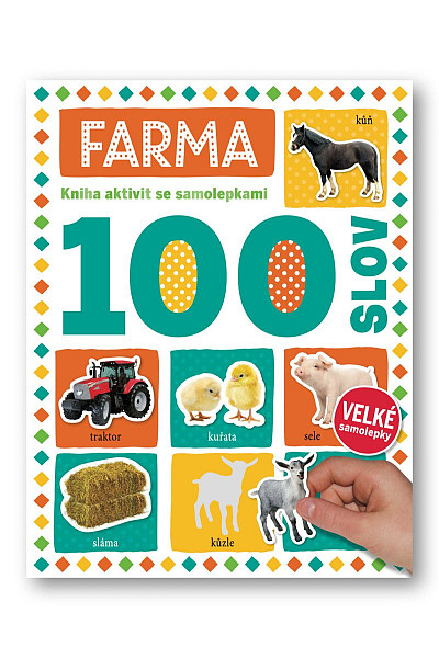 Farma 100 slov - Kniha aktivit se samolepkami