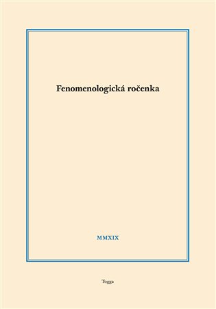 Fenomenologická ročenka 2019