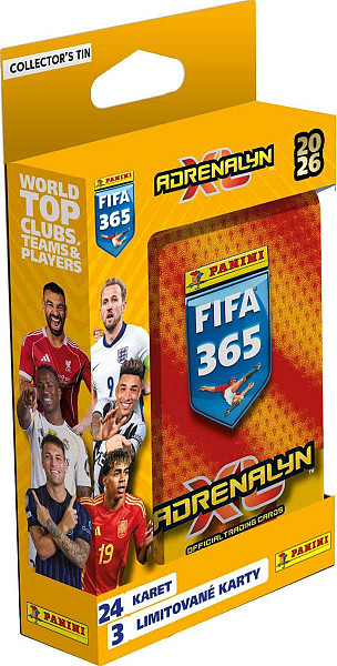 FIFA 365 2025/2026: Adrenalyn - Plechová krabička