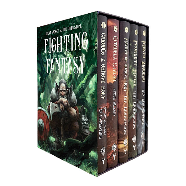 Fighting fantasy BOX 1-5 (gamebook)