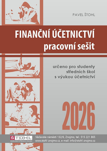 Finanční účetnictví - pracovní sešit 2026