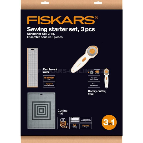 Fiskars Startovací sada na šití 3v1