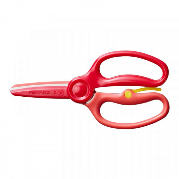 Fiskars Trénovací nůžky - červené od 3 let