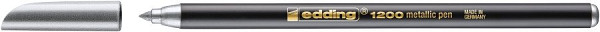 Fix EDDING 1200 - metalicky stříbrný