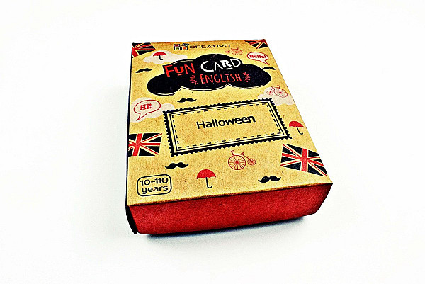 Fun card English Hallowen