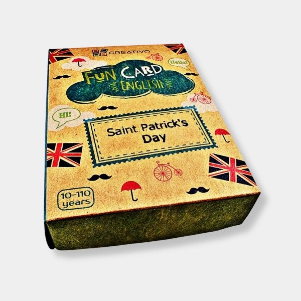 Fun card English Saint Patrick´s Day