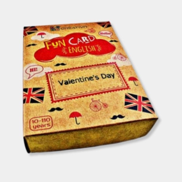 Fun card English Valentine´s Day