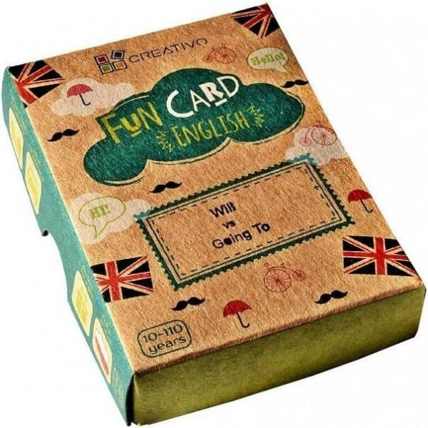 Fun card English Will vs Going To