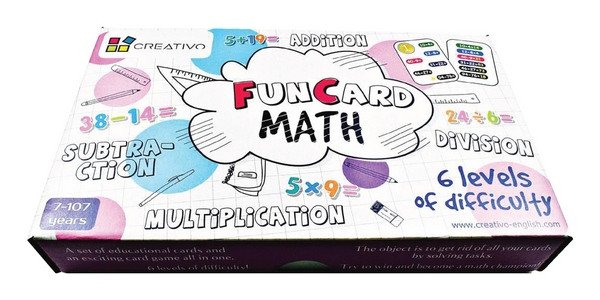 Fun Card Math (Addition, Subtraction, Multiplication, Division)