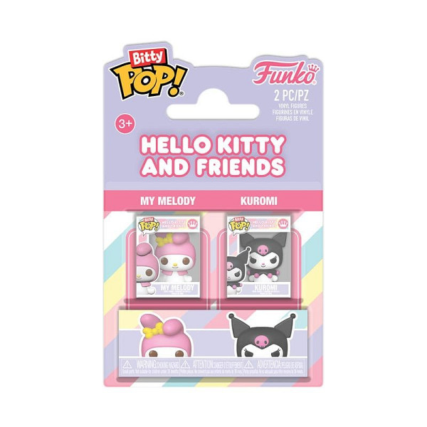 Funko Bitty POP: Hello Kitty - My Melody & Kuromi 2-pack