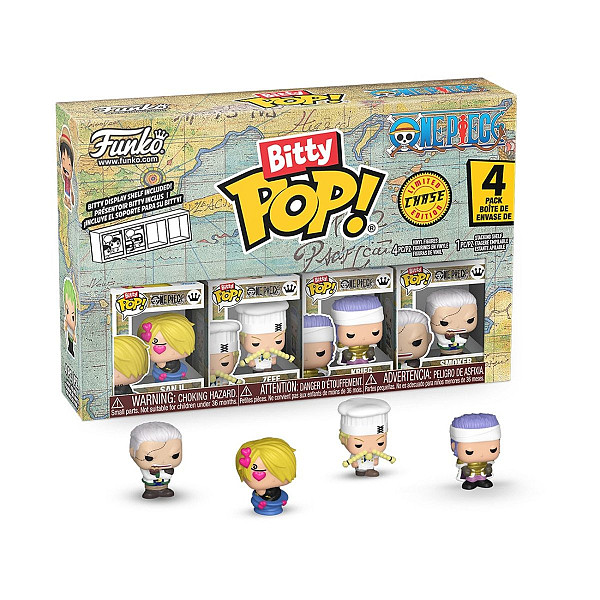 Funko Bitty POP: One Piece - Sanji 4-pack