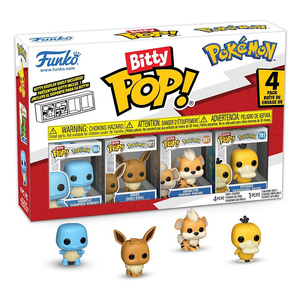 Funko Bitty POP: Pokémon - Squirtle 4-pack