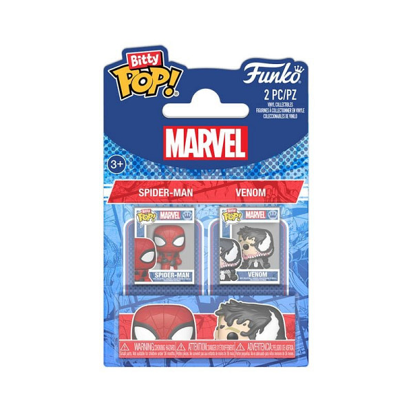 Funko Bitty POP: Spider-Man - Spider-Man & Venom 2-pack