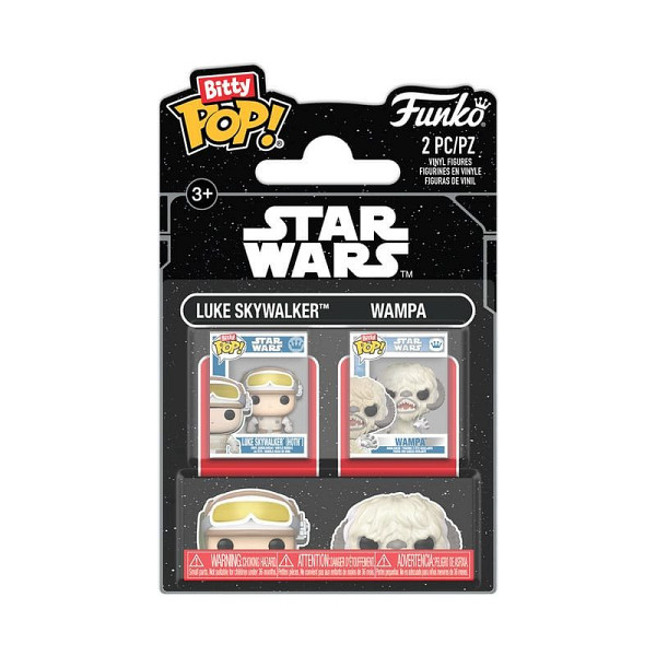 Funko Bitty POP: Star Wars - Luke Skywalker & Wampa 2-pack