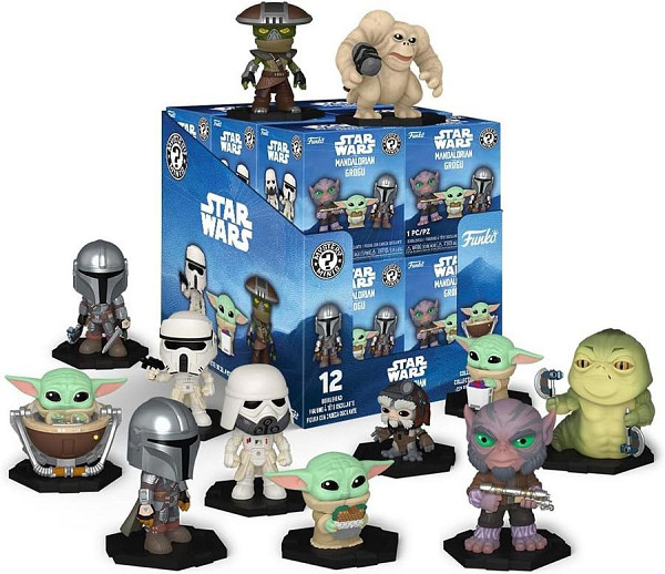 Funko Mystery Minis: Star Wars: Mandalorian & Grogu