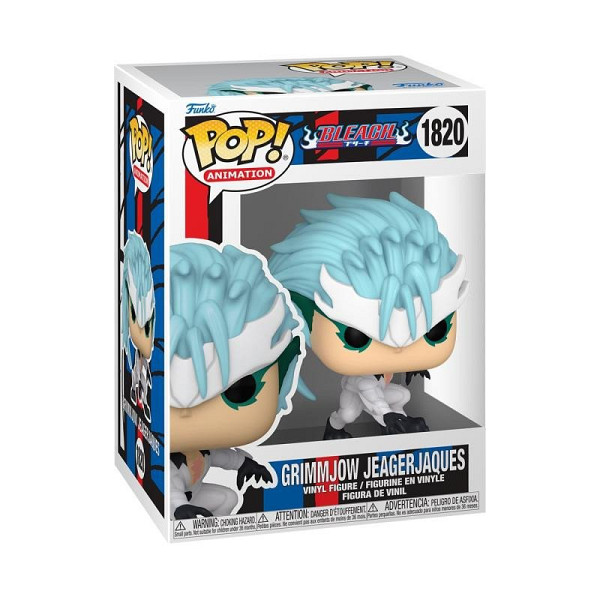 Funko POP Animation: BLEACH - Grimmjow Jeagerjaques (s možností Glow CHASE verze) #1820