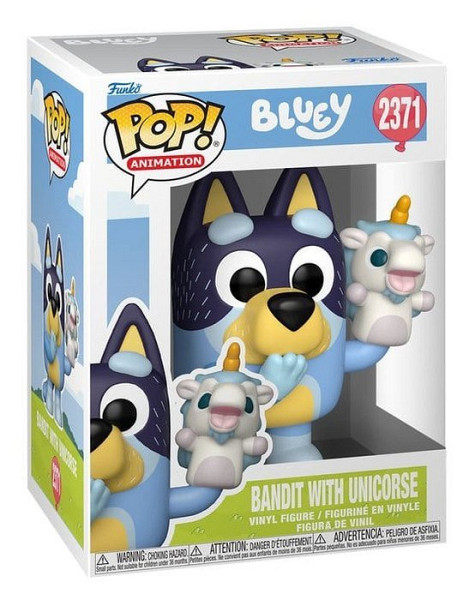 Funko POP Animation: Bluey - Bandit with Unicorse #2371