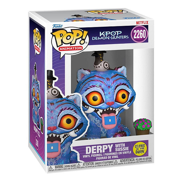Funko POP Animation: KPop Demon Hunters - Derpy with Sussie (Glows in the Dark) #2260
