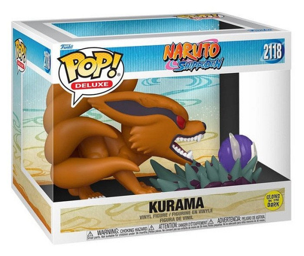 Funko POP Deluxe: Naruto Shippuden - Kurama (Glows in the Dark) #2118