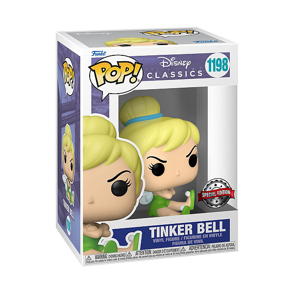 Funko POP Disney: Grumpy Tinkerbell (s možností CHASE verze) #1198