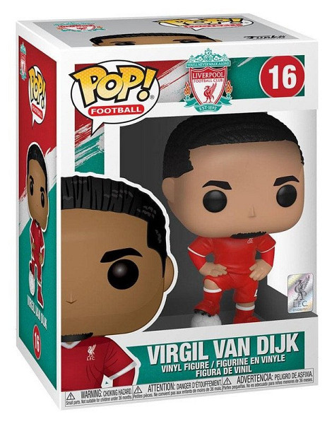 Funko POP Football: Liverpool - Virgil Van Dijk #16