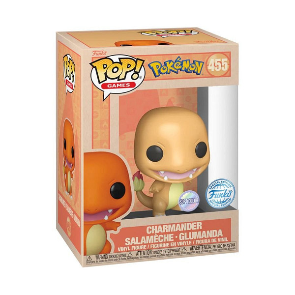 Funko POP Games: Pokémon - Charmander (Soft Color) #455