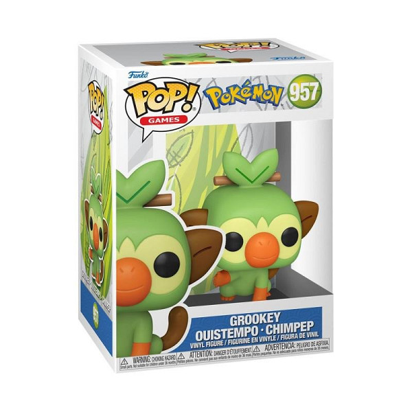 Funko POP Games: Pokemon S14 - Grookey (EMEA)