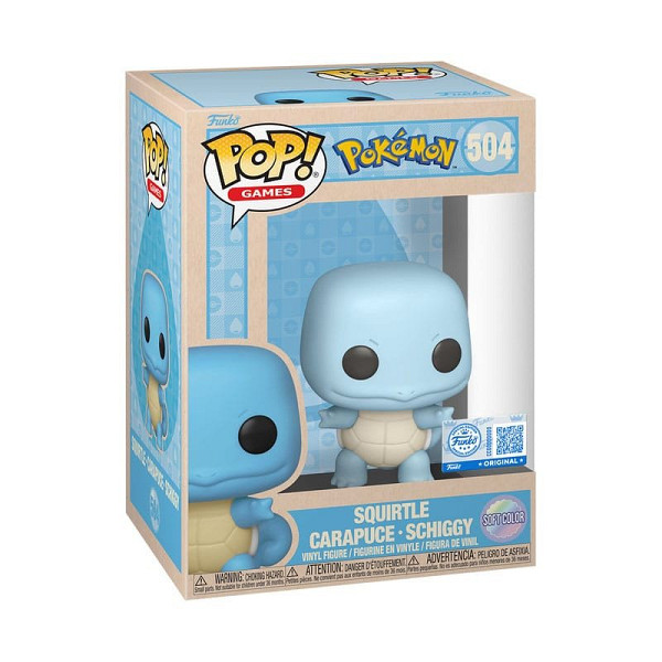 Funko POP Games: Pokémon - Squirtle (Soft Color) #504