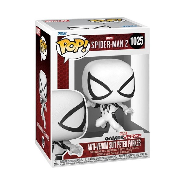 Funko POP Games: Spider-Man 2 - Anti-Venom Suit Peter Parker #1025