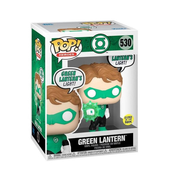 Funko POP Heroes: DC - Green Lantern (Glows in the Dark) #530