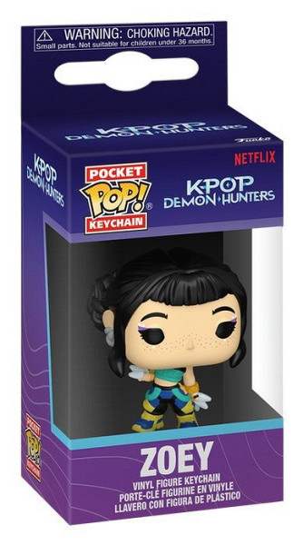 Funko POP Keychain: KPop Demon Hunters - Zoey