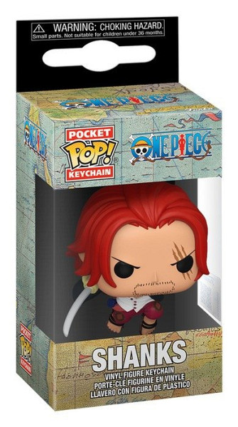 Funko POP Keychain: One Piece - Shanks