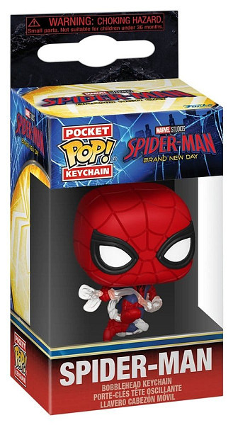 Funko POP Keychain: Spider-Man: Brand New Day - Spider-Man