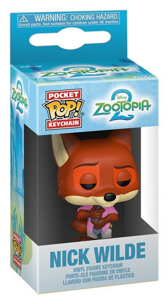 Funko POP Keychain: Zootopia 2 - Nick Wilde