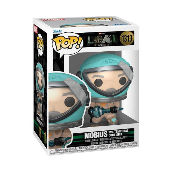 Funko POP Marvel: Loki Season 2 - Mobius (TVA Temporal Core Suit)