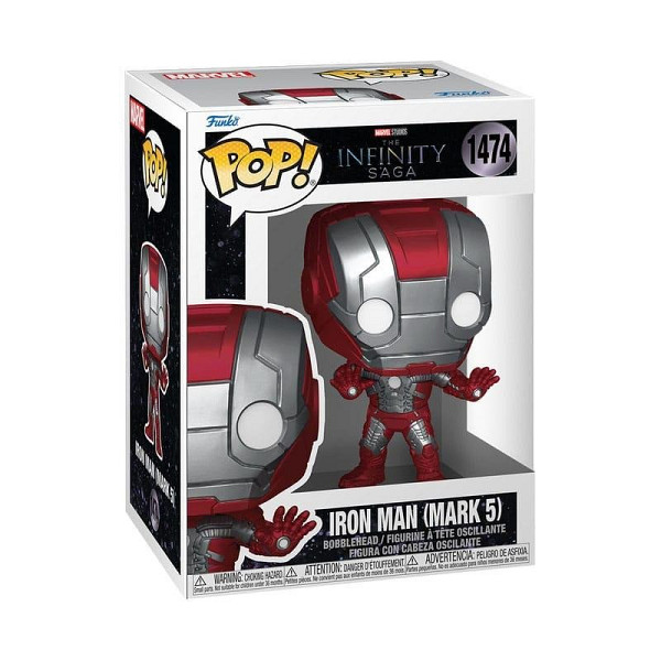 Funko POP Marvel: The infinity Saga - Iron Man (Mark 5) #1474