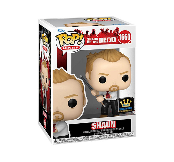 Funko POP Movies: Shaun of the Dead - Shaun (s možností CHASE verze) #1660