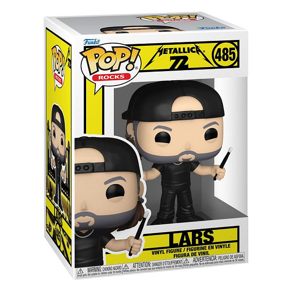 Funko POP Rocks: Metallica 72 - Lars #485