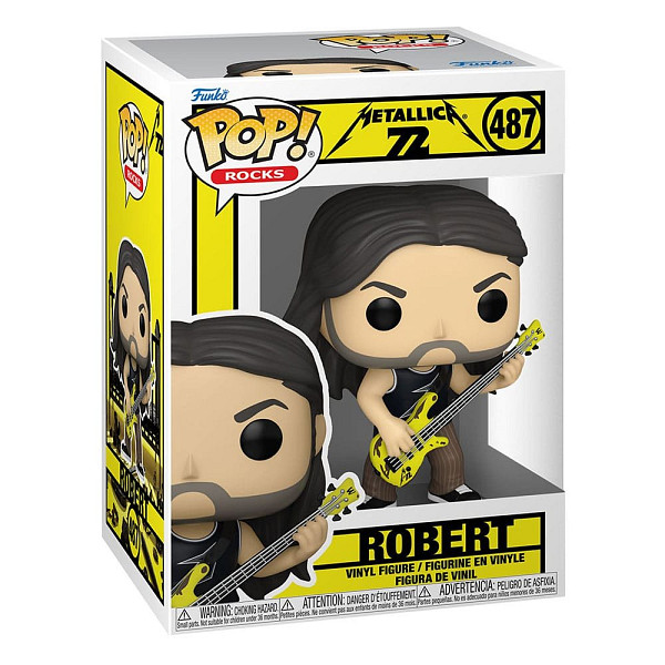 Funko POP Rocks: Metallica 72 - Robert #487