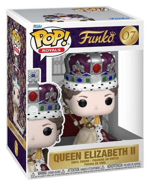 Funko POP Royals: Queen Elizabeth II #07