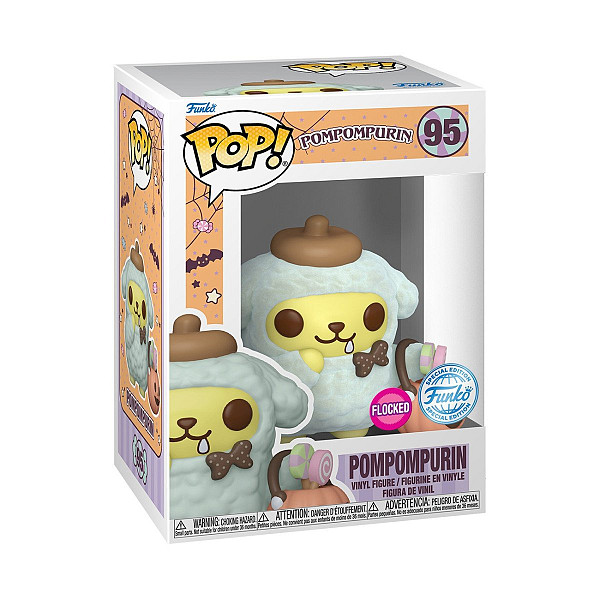 Funko POP Sanrio: Pompompurin (Flocked) #95