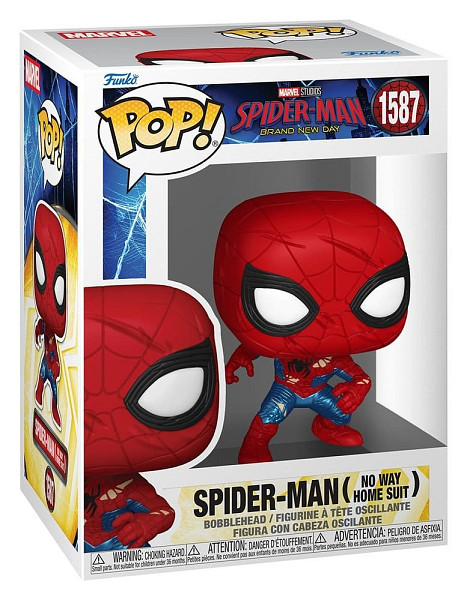 Funko POP: Spider-Man: Brand New Day - Spider-Man (No Way Home Suit) #1587