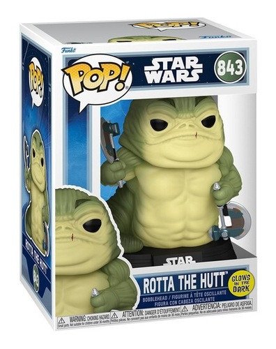 Funko POP: Star Wars - Rotta The Hutt (Glows in the Dark) #843