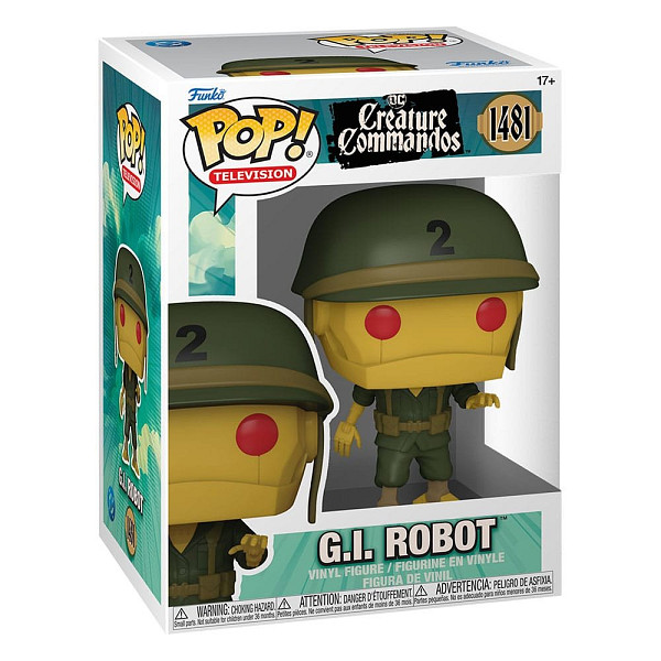 Funko POP TV: DC Creature Commandos - G.I. Robot #1481