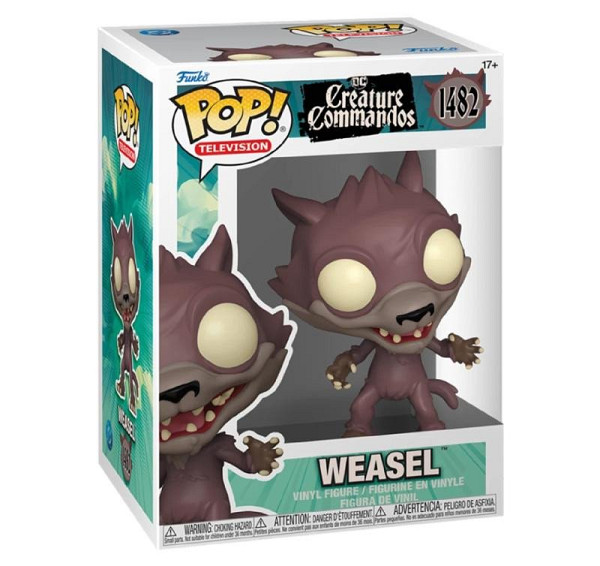 Funko POP TV: DC Creature Commandos - Weasel #1482